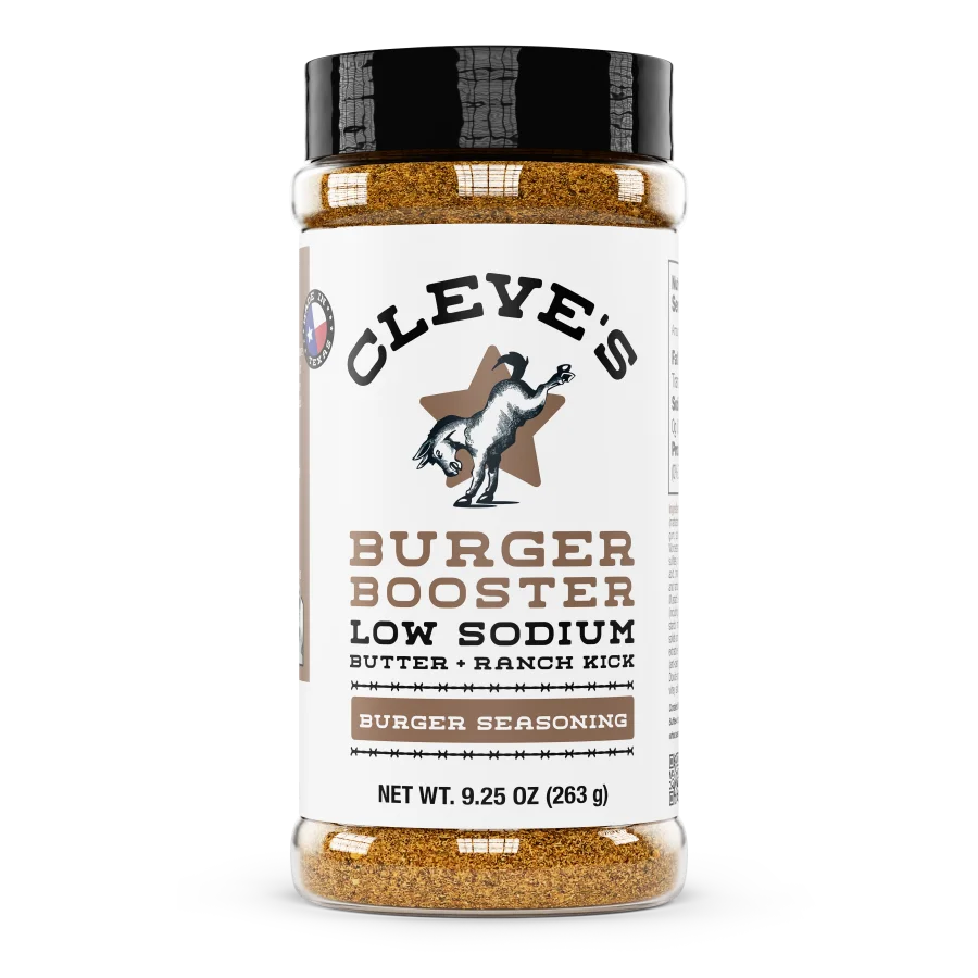 Burger Booster seasoning bottle