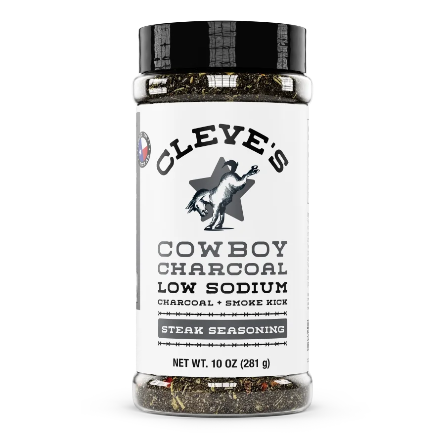 Cowboy Charcoal seasoning bottle