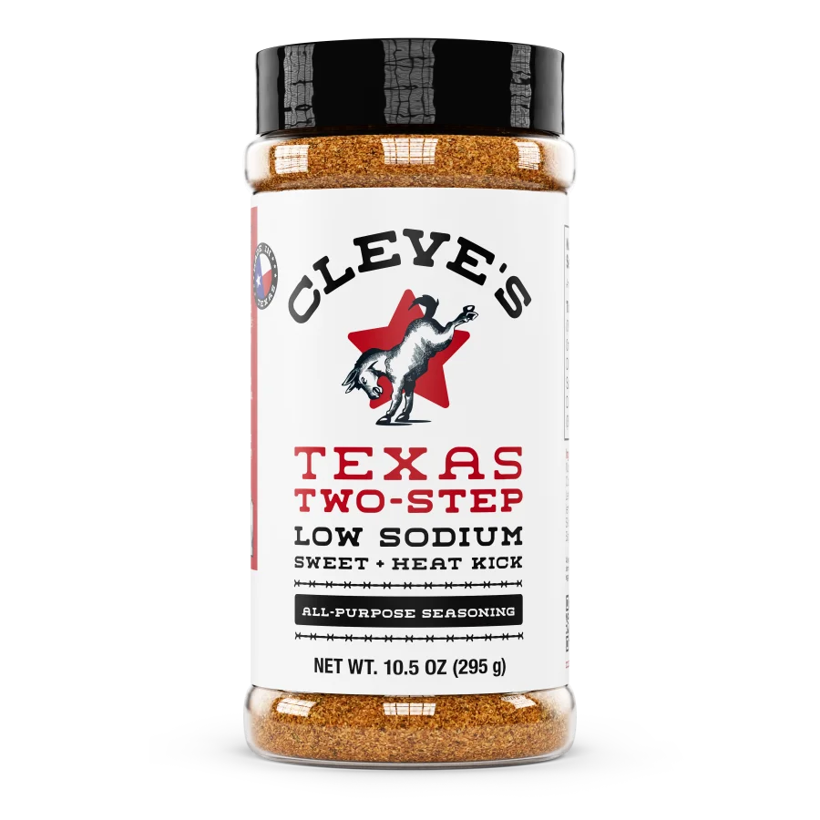 Texas Two-Step seasoning bottle